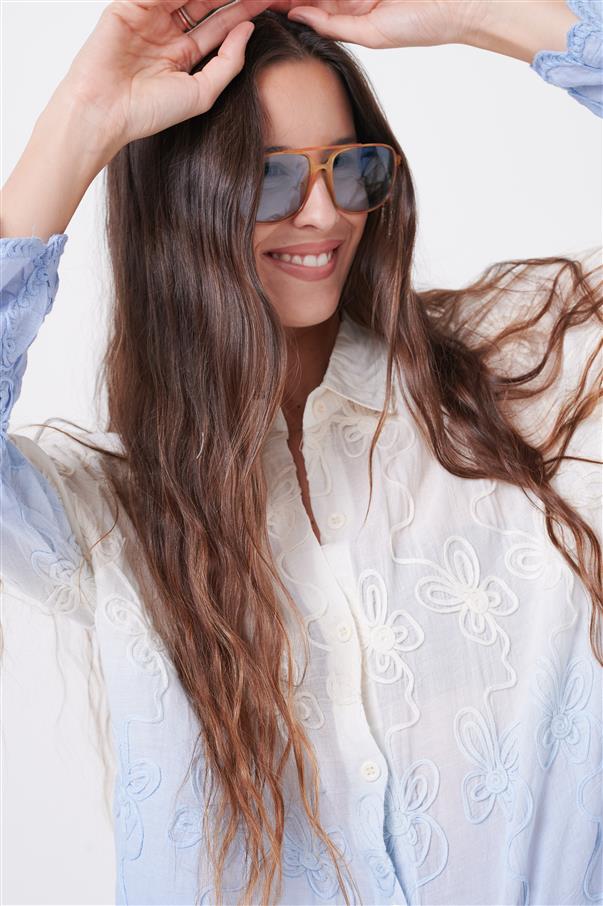 Camisa Zask Degrade Bordada